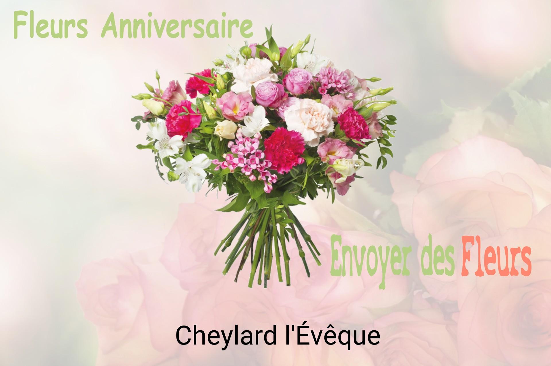 Bouquet de fleurs d’anniversaire livré à Cheylard-l'Évêque