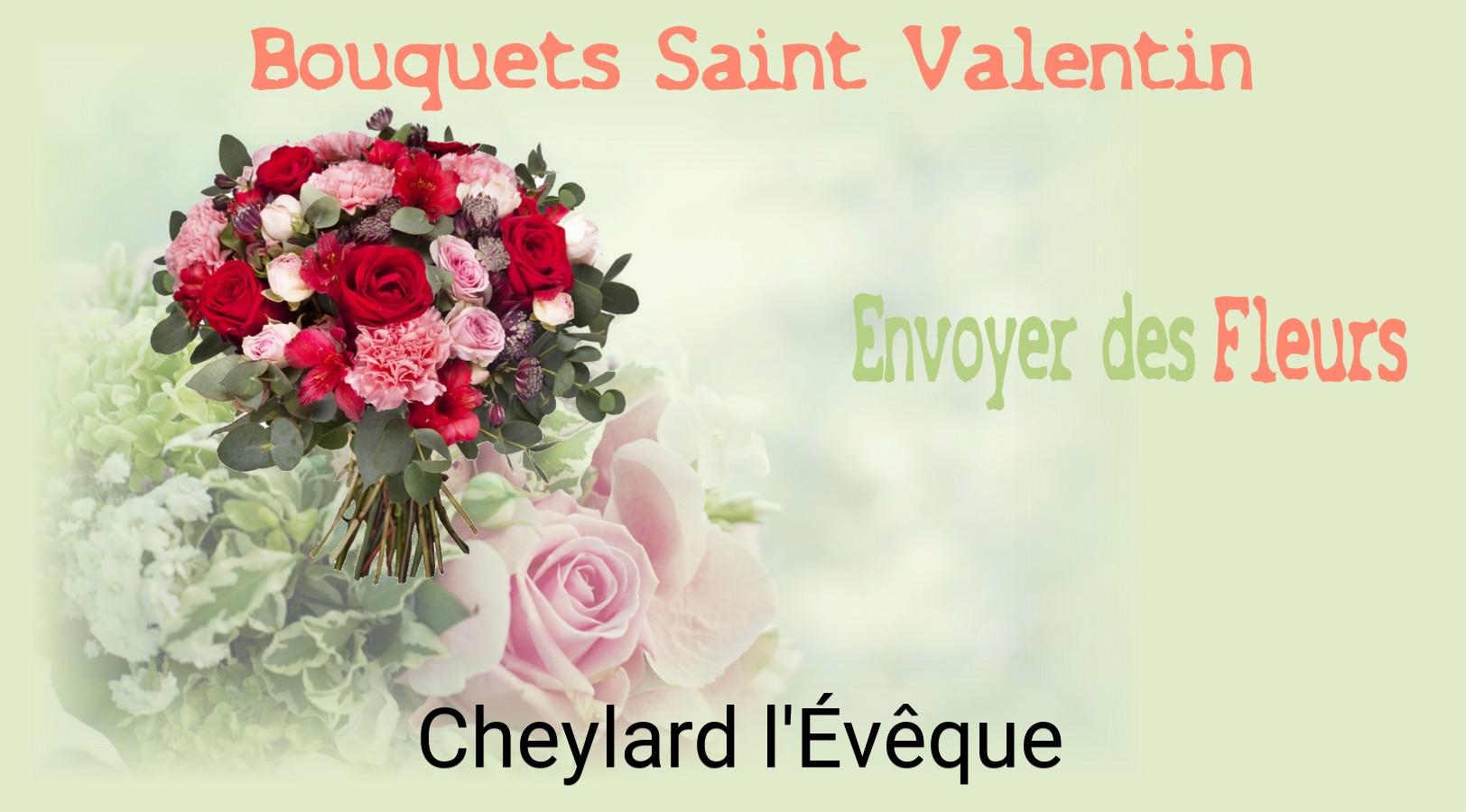 Roses de Saint-Valentin livrées à Cheylard-l'Évêque