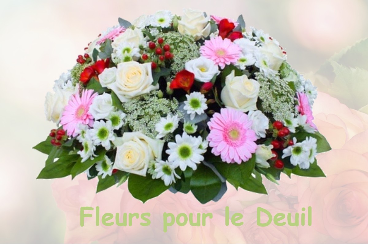 fleurs deuil CHEYLARD-L-EVEQUE